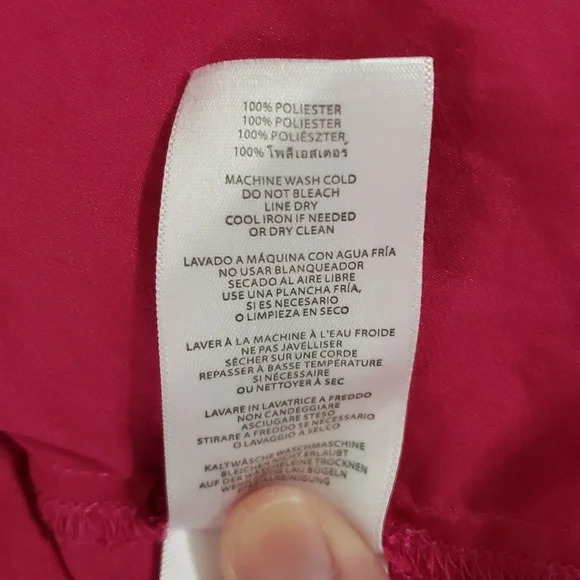 Magaschoni Women's Pink Silk Blouse - Picture 6 of 6